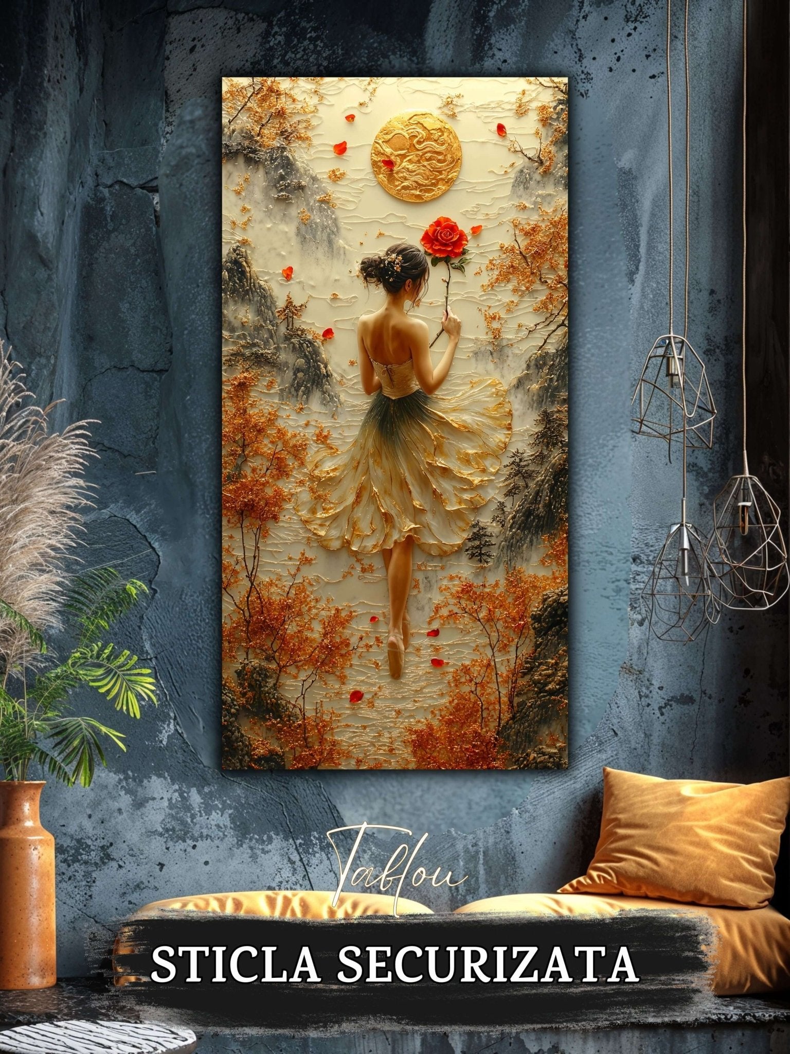 Tablou unicat din sticla
