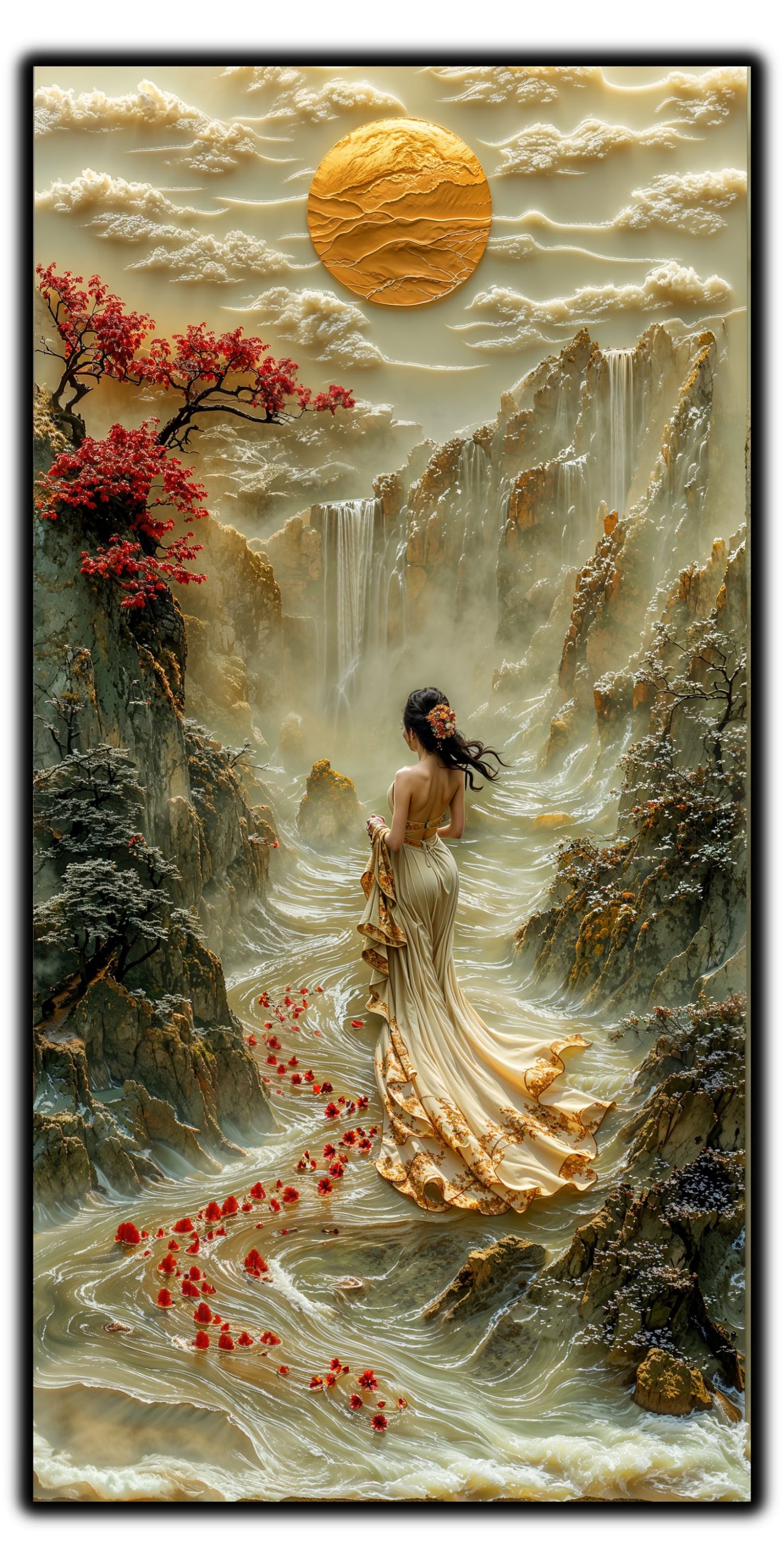 Tablou Sticla - Silk Road - 14