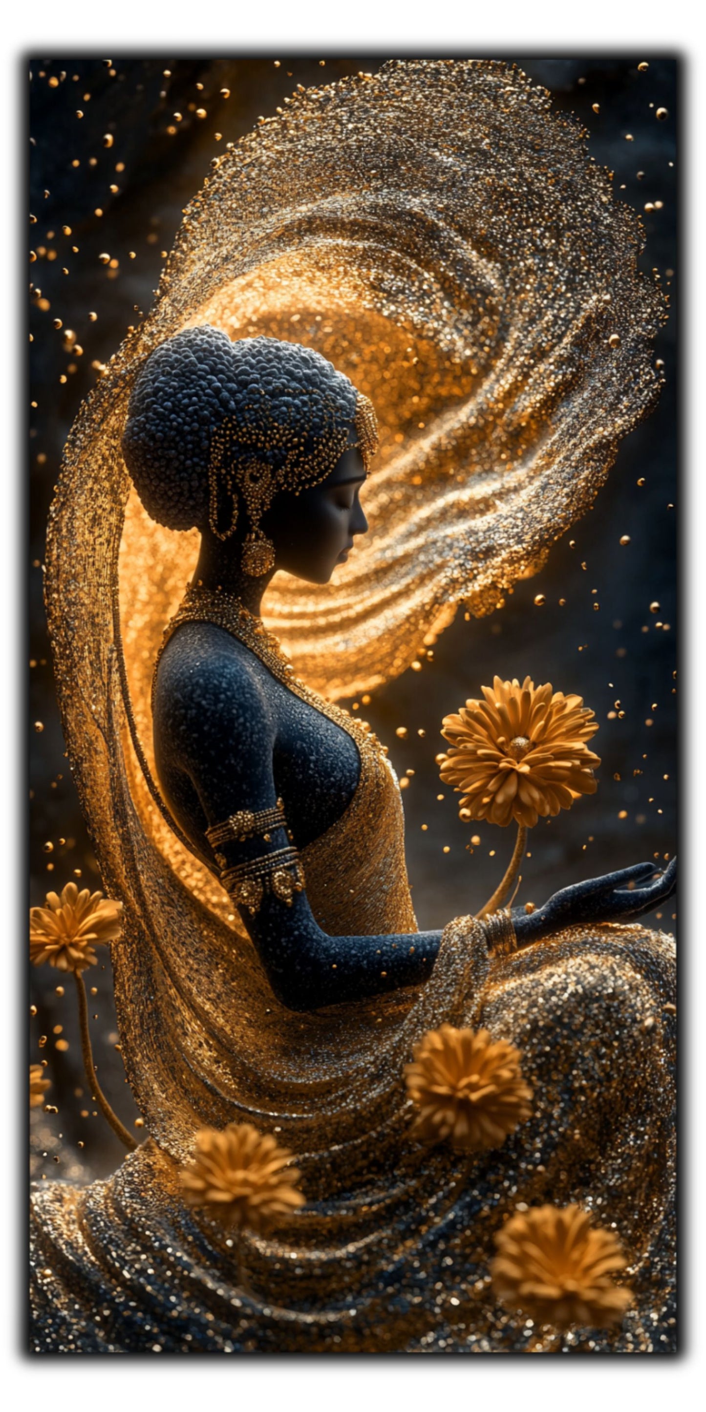 Tablou Sticla - Aurum Divinum - 16