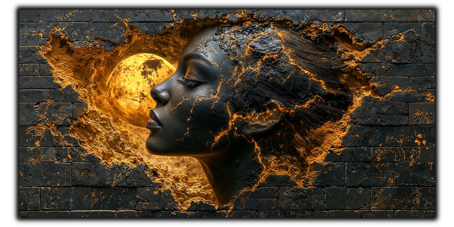 Zen Embers - Tablou Sticla Securizata - 20