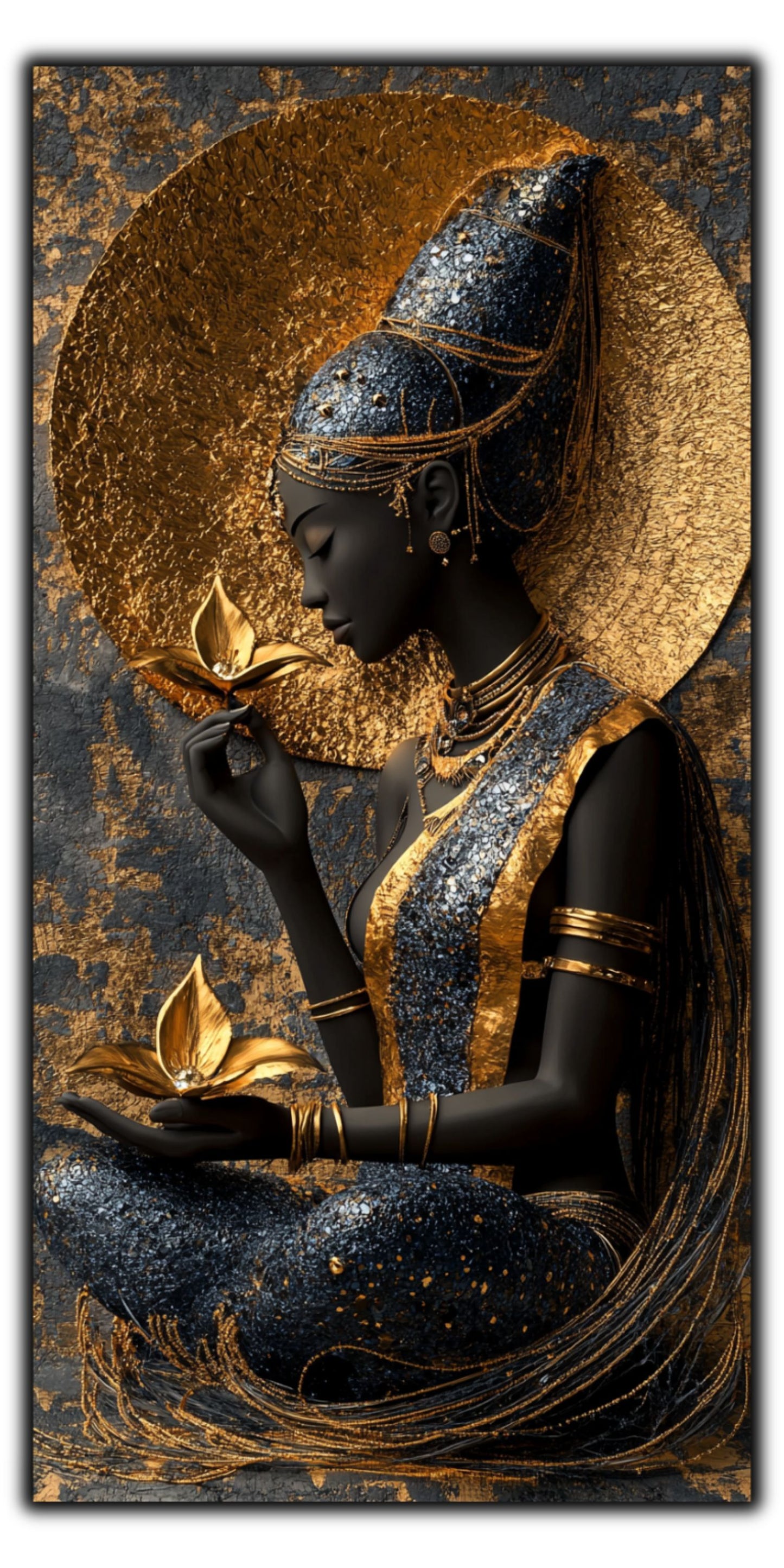 Tablou Sticla - Aurum Divinum - 20