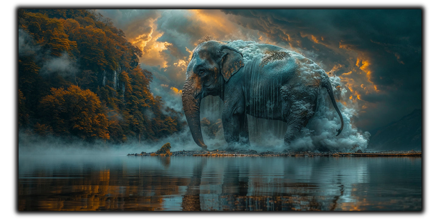 Magnific Titan - Tablou Sticla Securizata - 16