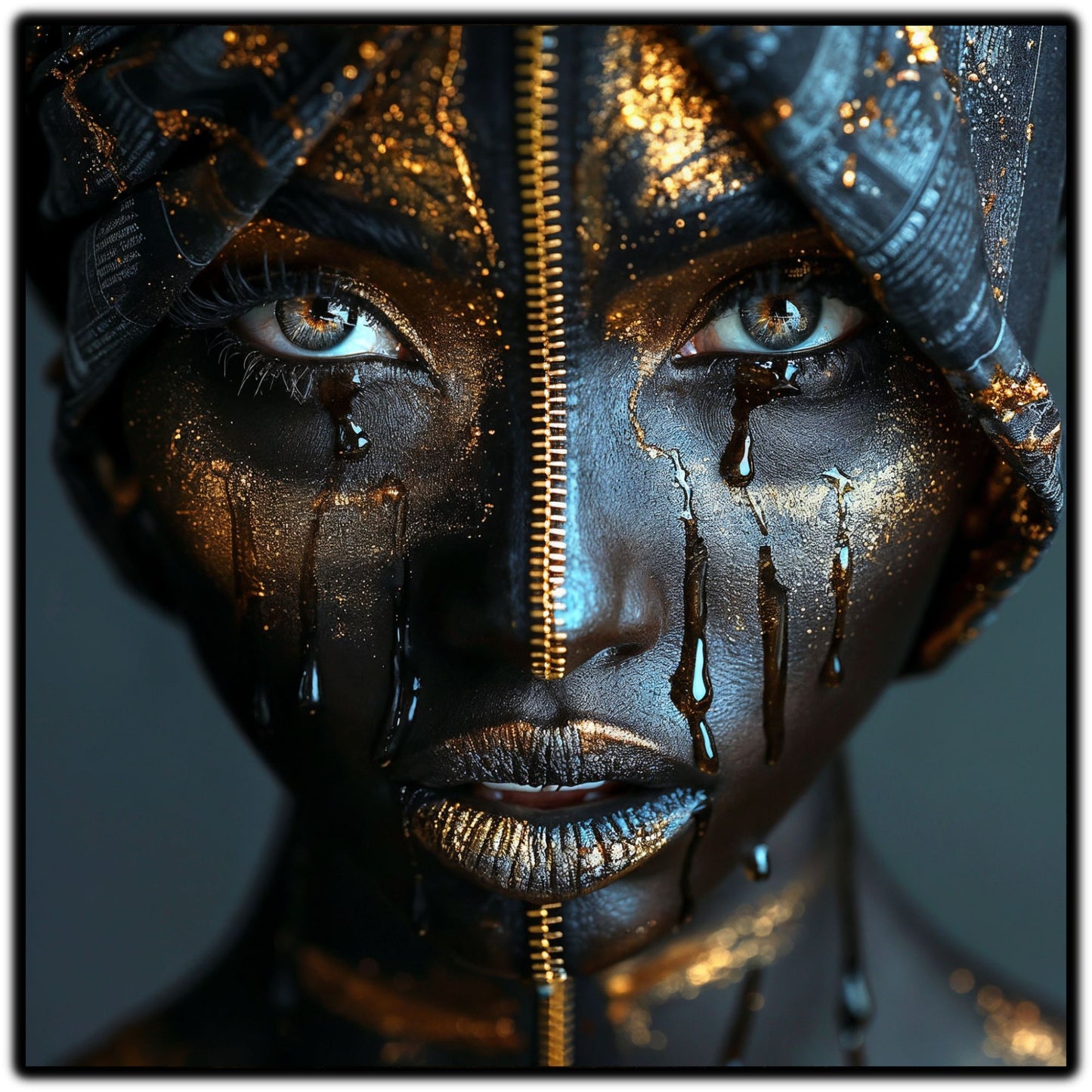 Dark Zen - Tablou Sticla Securizata - 02