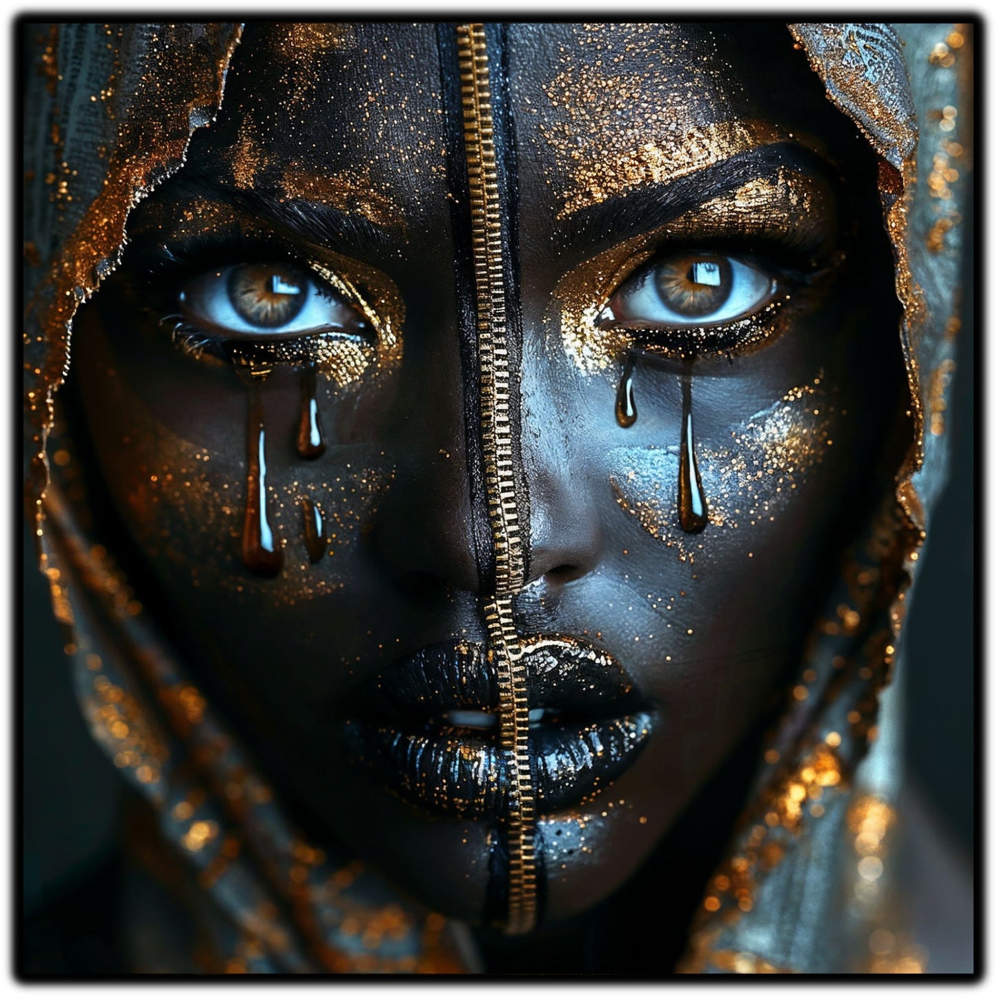 Dark Zen - Tablou Sticla Securizata - 03