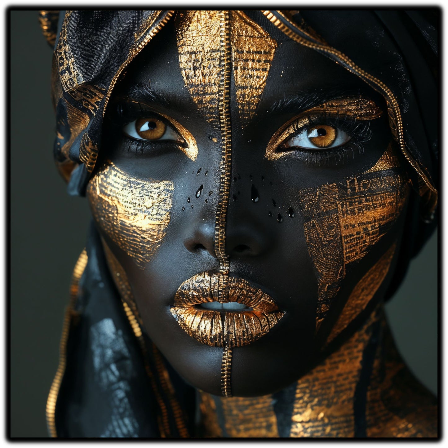 Dark Zen - Tablou Sticla Securizata - 12