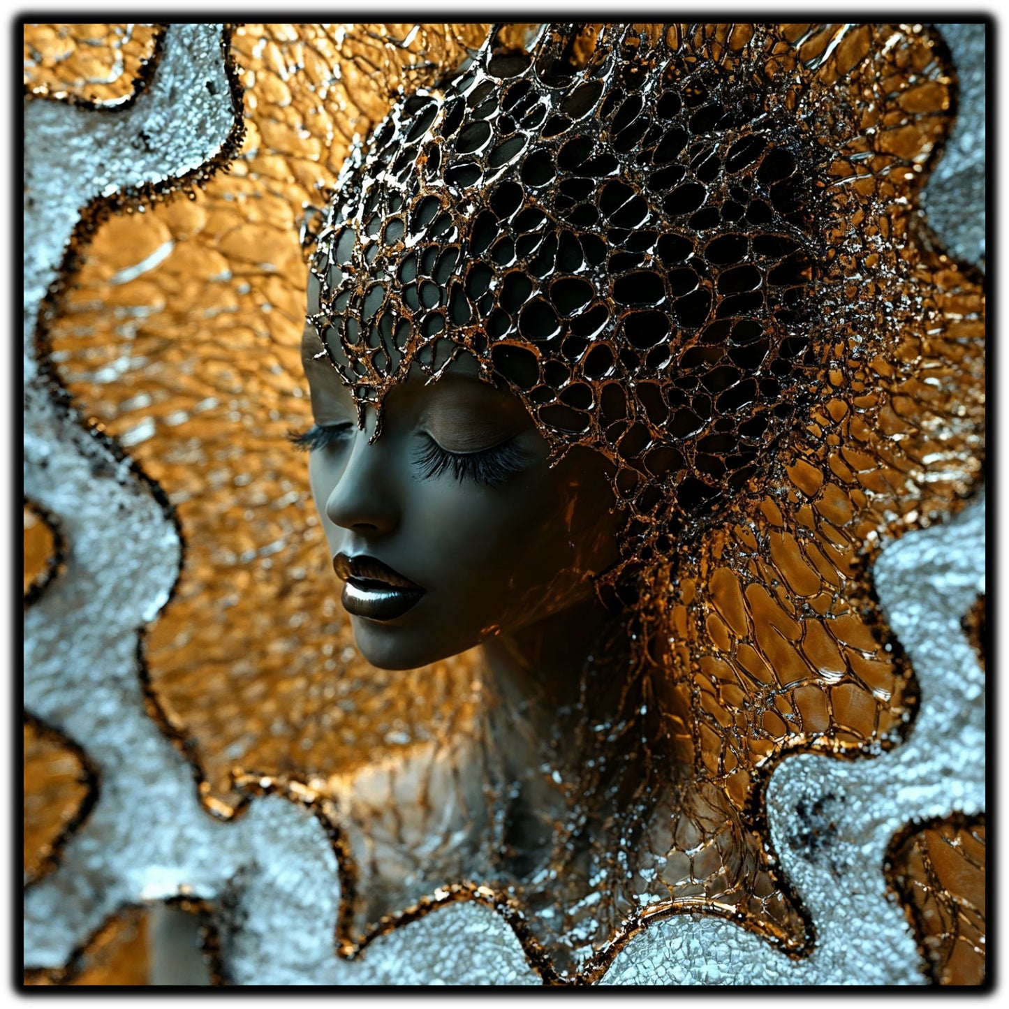 Liquid dream 01 - Tablou Unicat pe Sticla