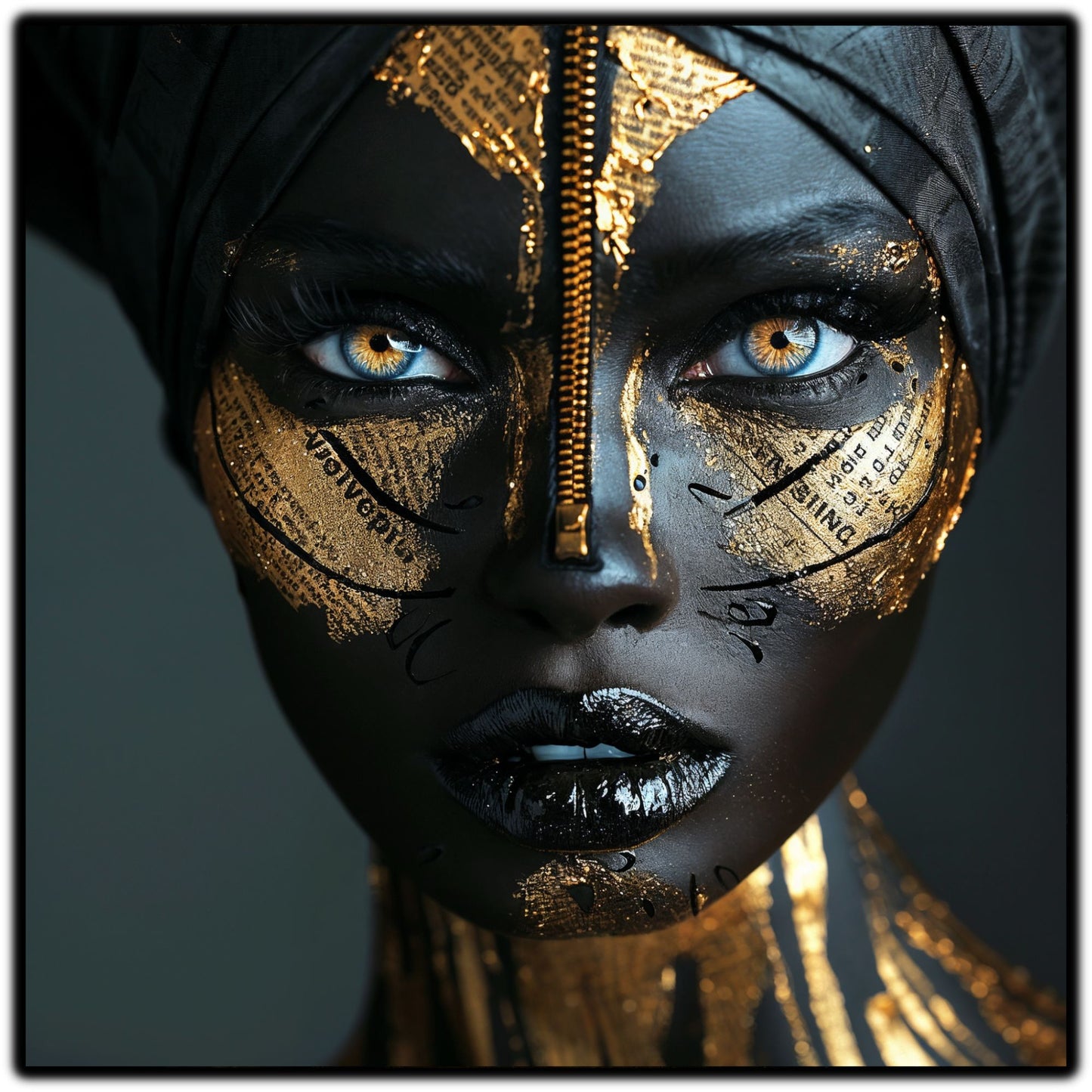 Dark Zen - Tablou Sticla Securizata - 07