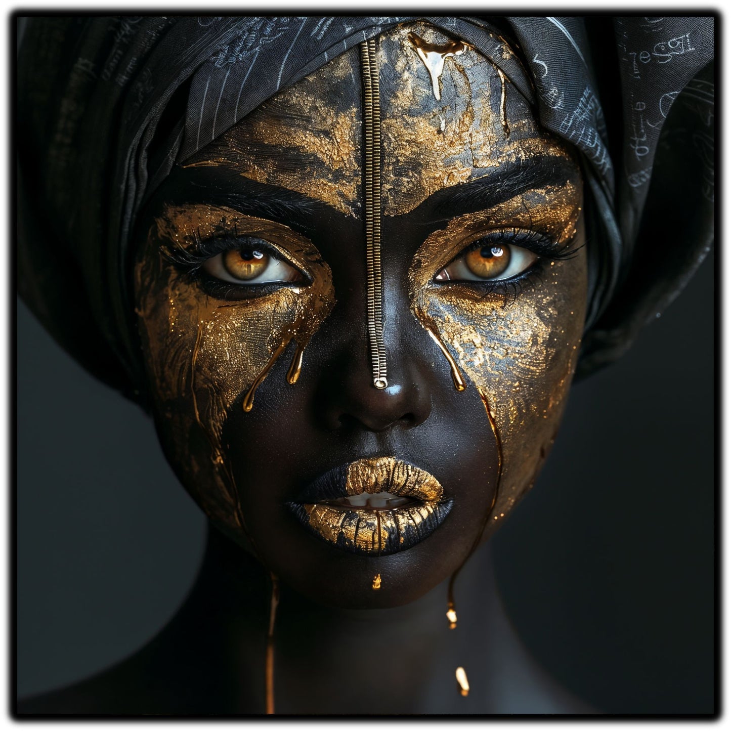 Dark Zen - Tablou Sticla Securizata - 09