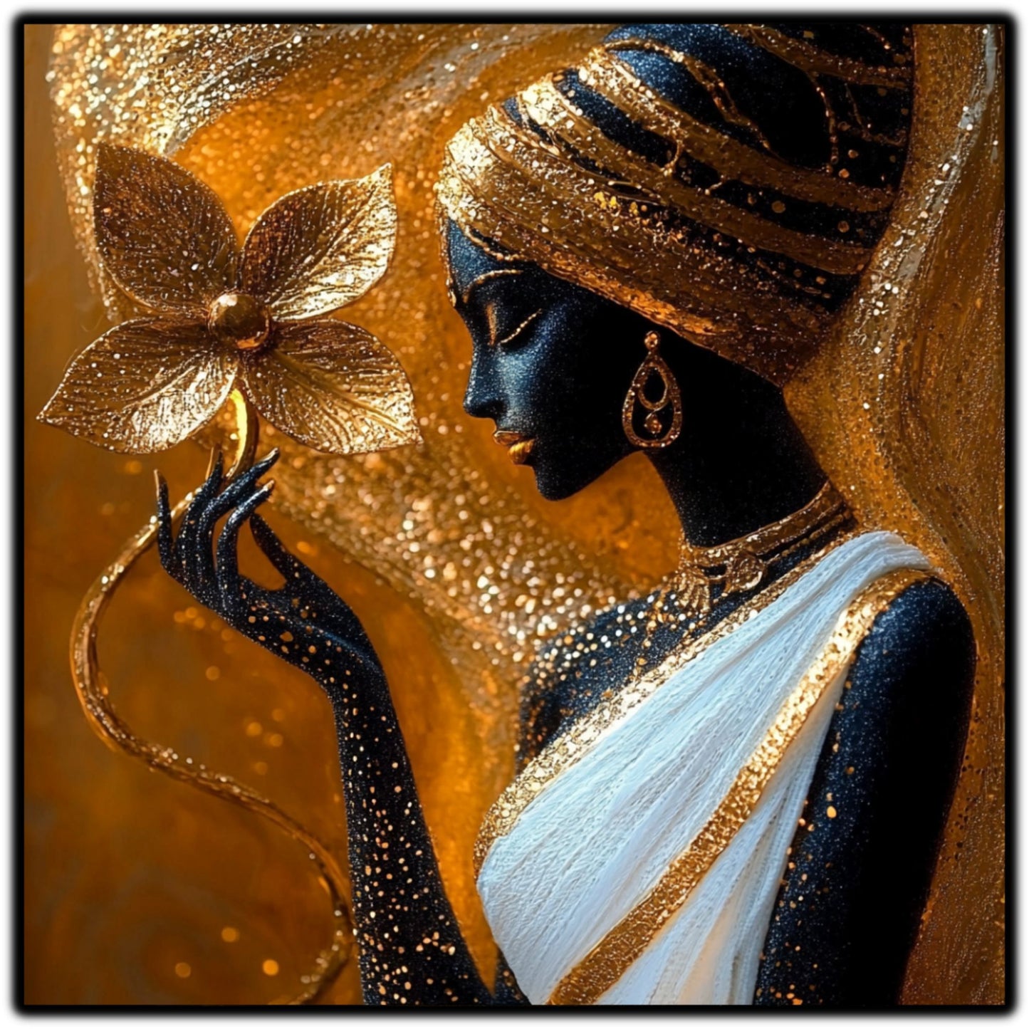 Tablou Sticla - Aurum Divinum - 07