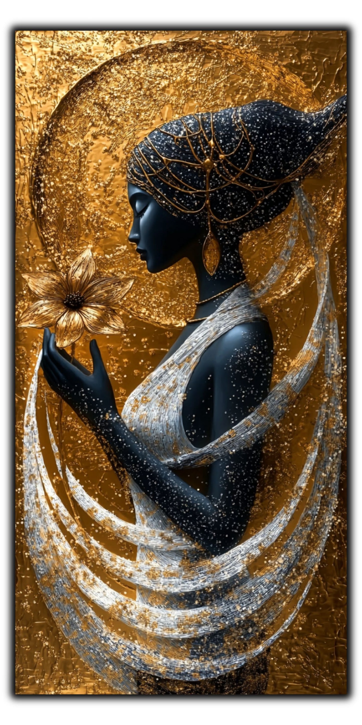 Tablou Sticla - Aurum Divinum - 24