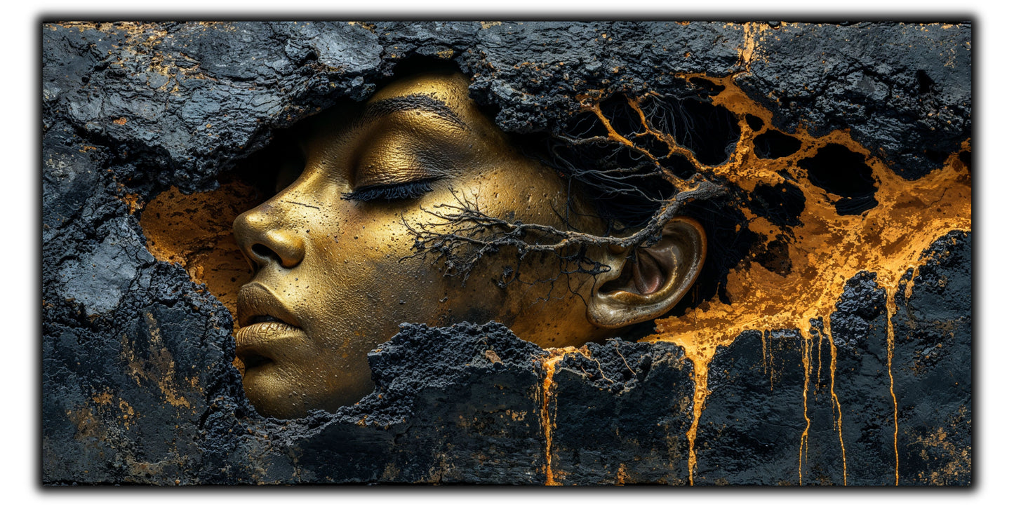 Zen Embers - Tablou Sticla Securizata - 21