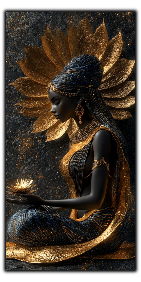 Tablou Sticla - Aurum Divinum - 21