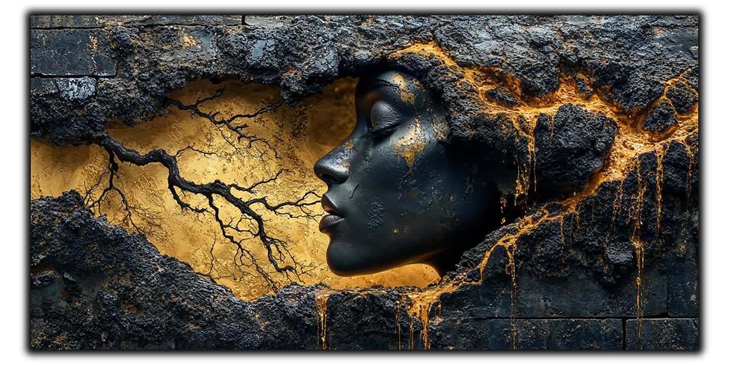 Zen Embers - Tablou Sticla Securizata - 17