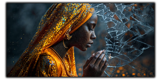 Tablou pe sticlă securizată – unicat - Silent Shatter 10