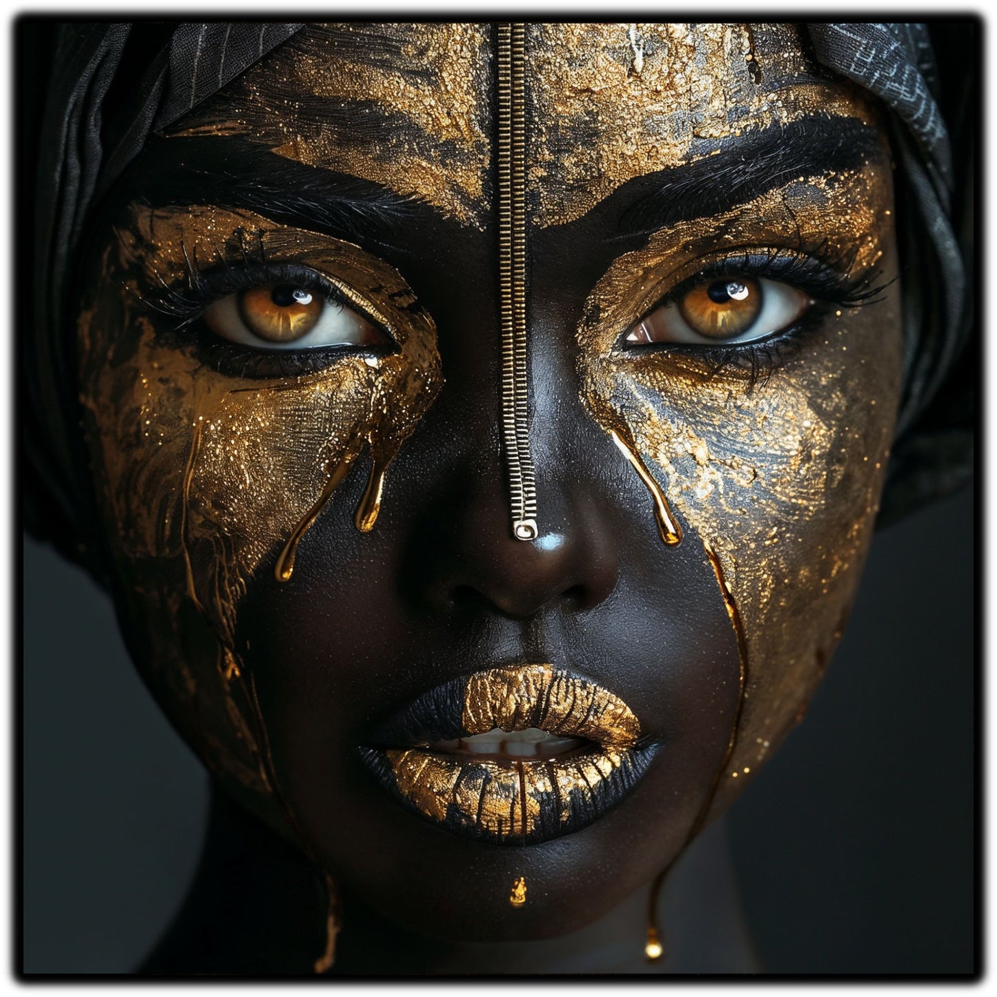 Dark Zen - Tablou Sticla Securizata - 10