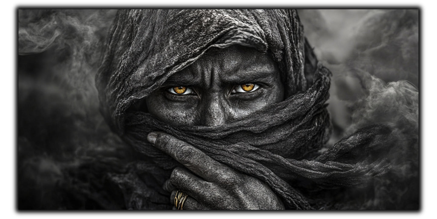 Tablou Sticla Securizata - Dark Shadows - 12