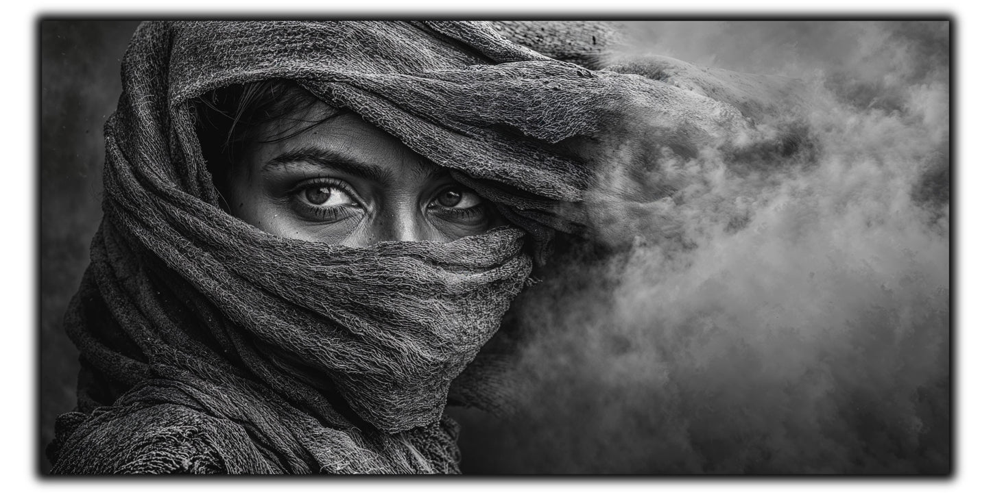 Tablou Sticla Securizata - Dark Shadows - 08