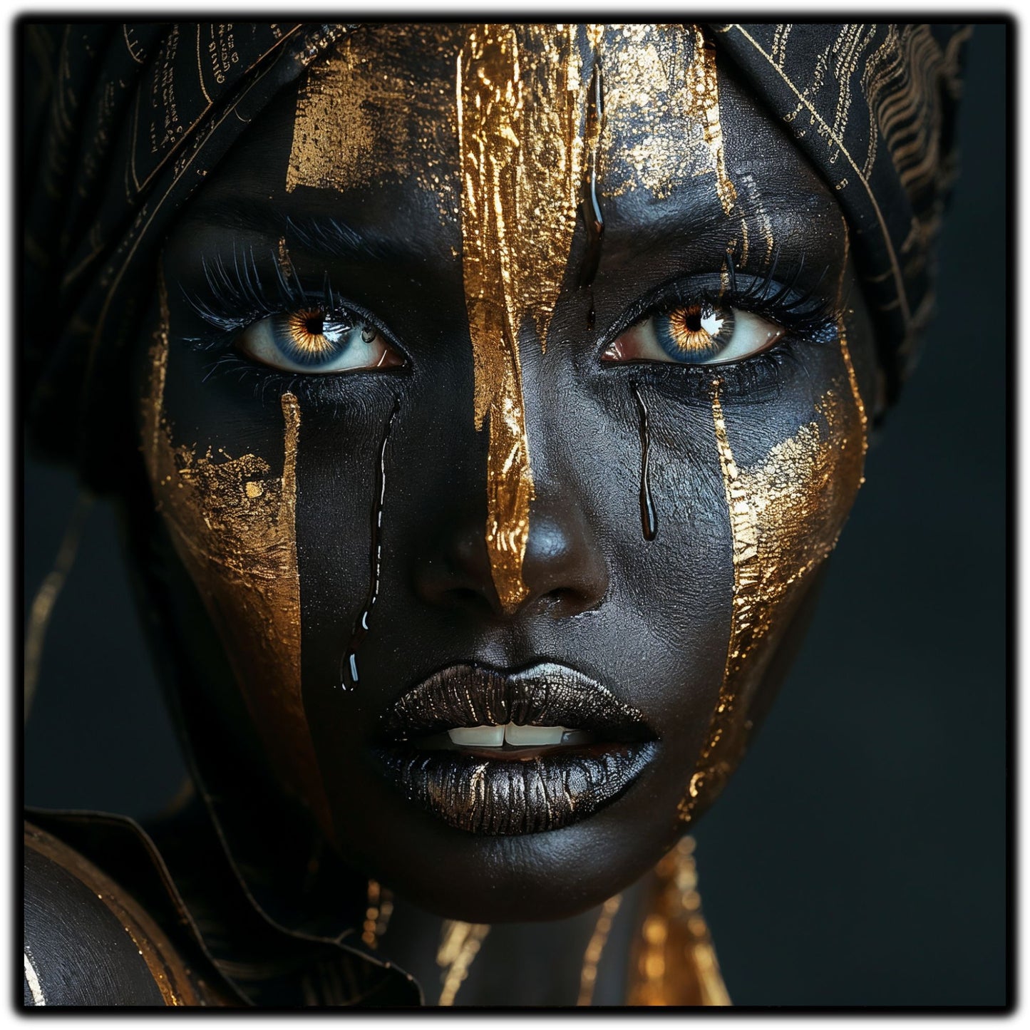 Dark Zen - Tablou Sticla Securizata - 06