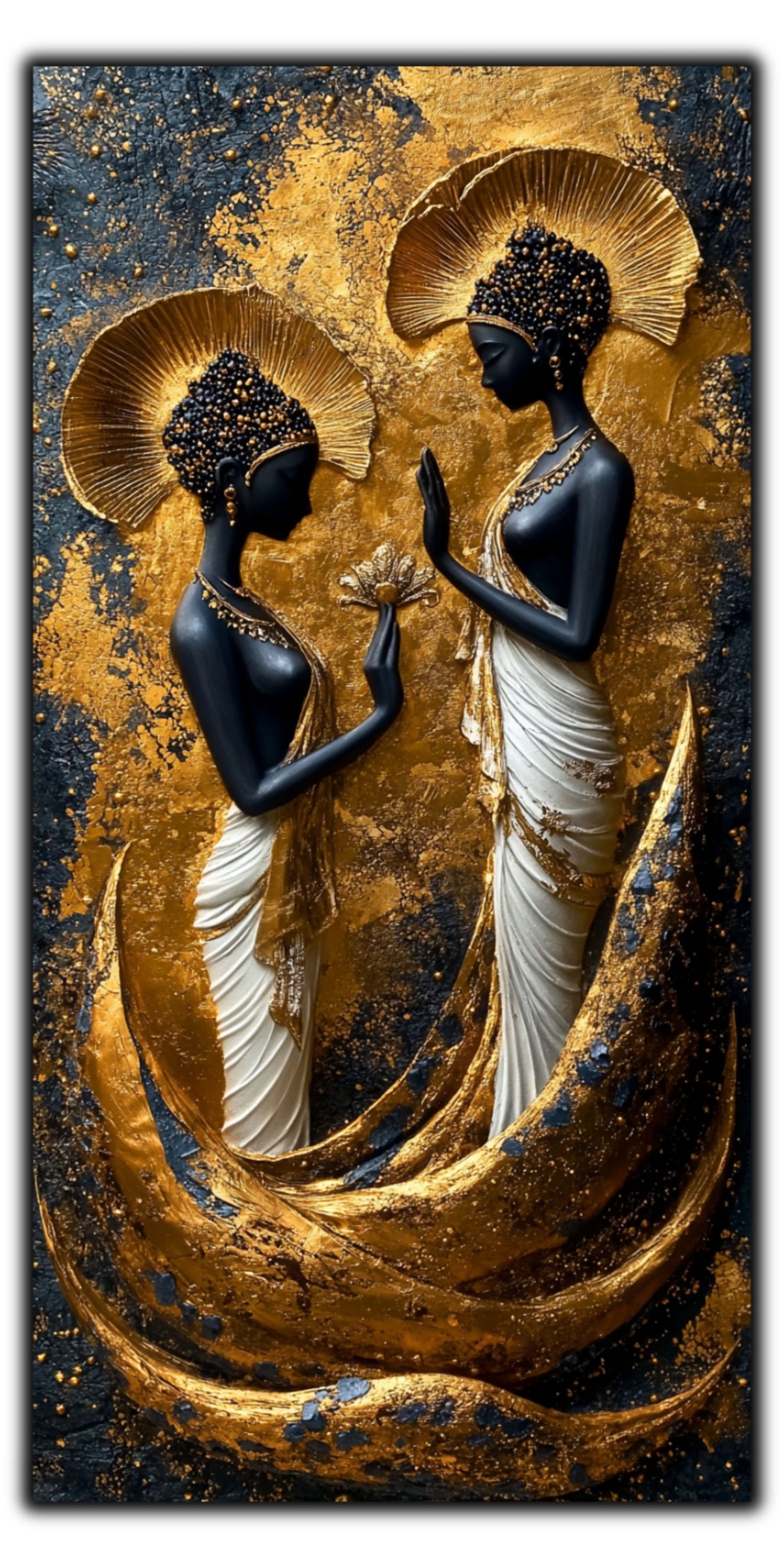 Tablou Sticla - Aurum Divinum - 17