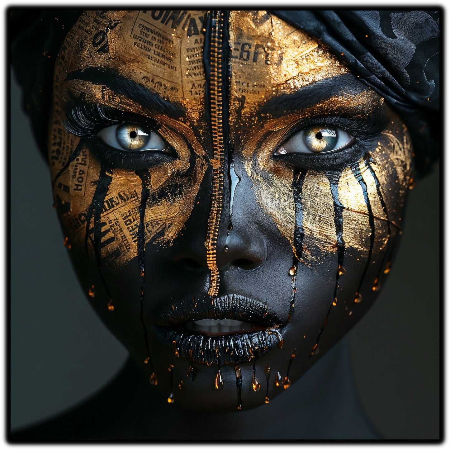 Dark Zen - Tablou Sticla Securizata - 08