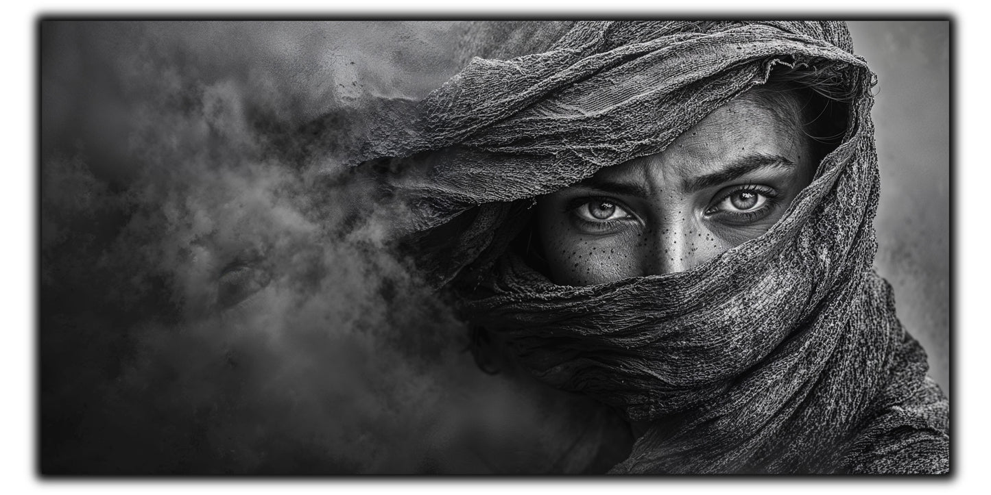 Tablou Sticla Securizata - Dark Shadows - 03