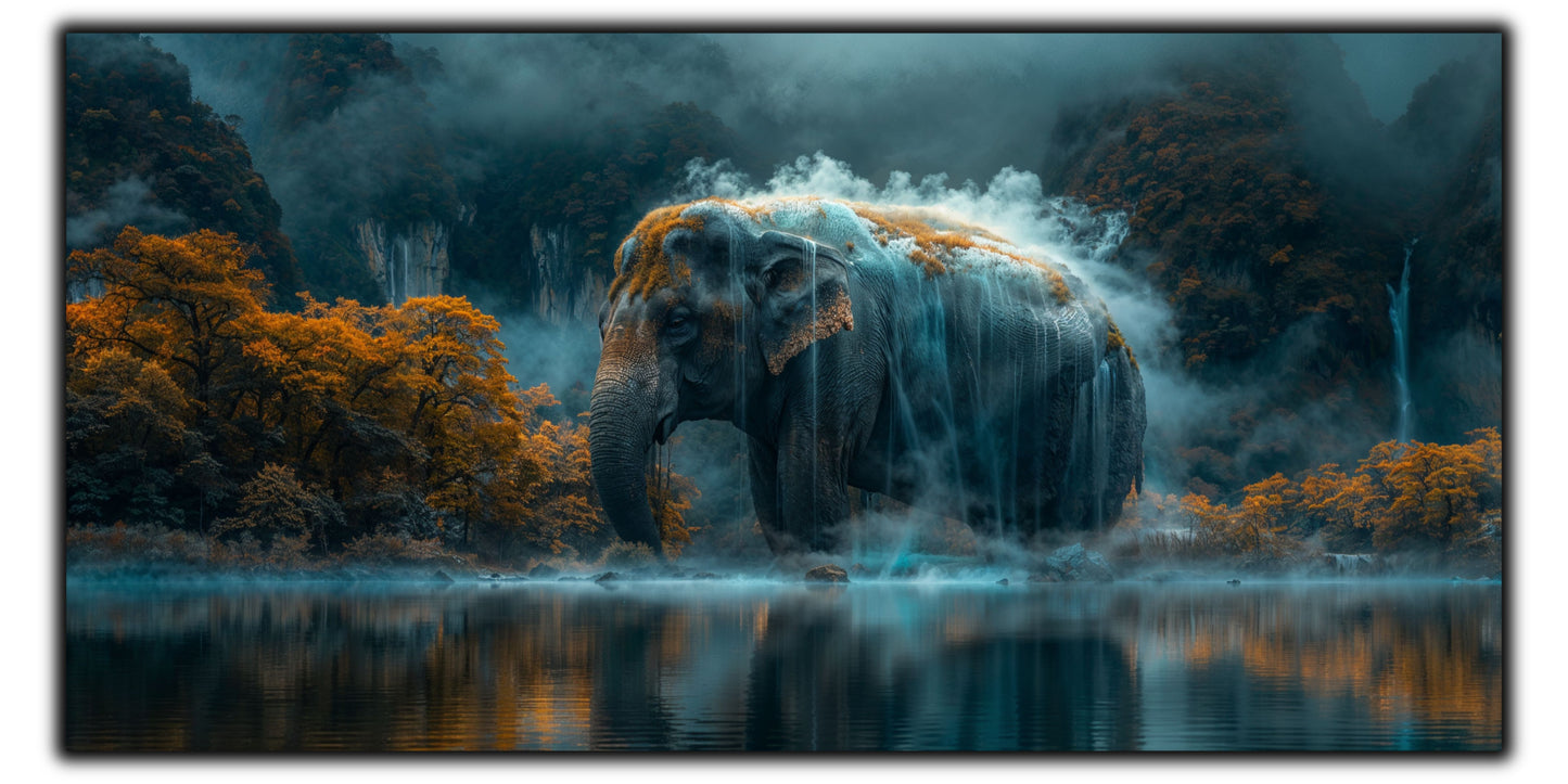 Magnific Titan - Tablou Sticla Securizata - 18