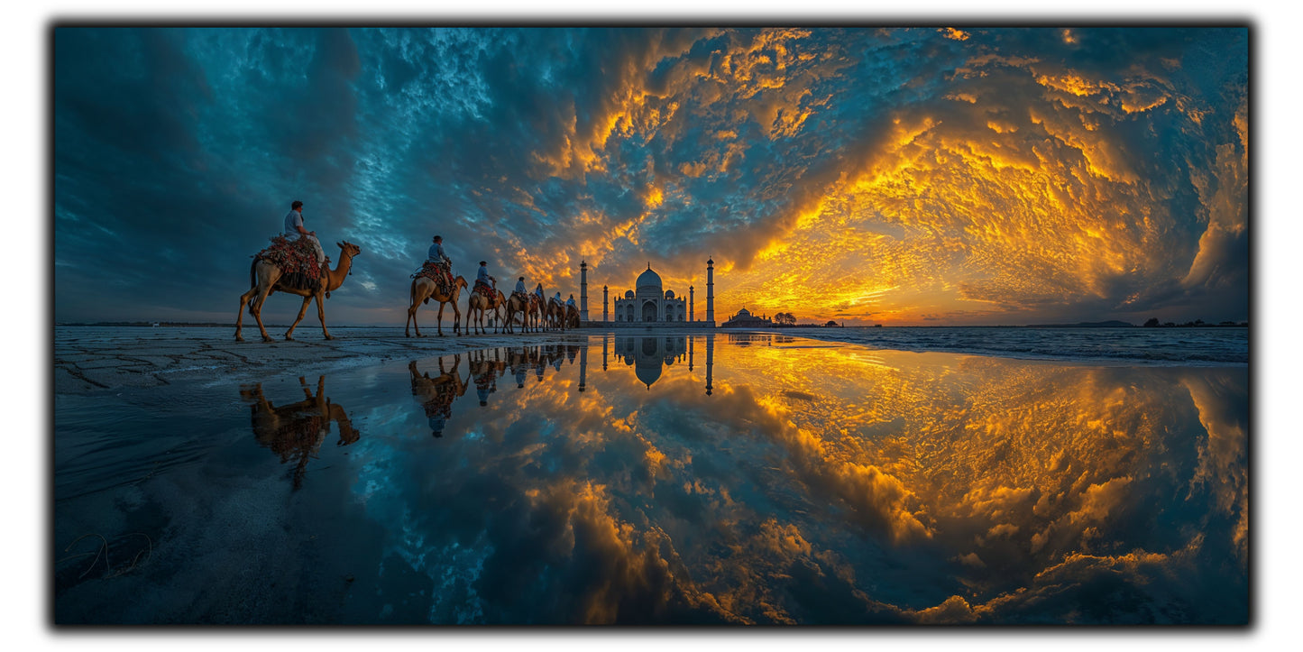 Eternal Sunset - Tablouri Decorative din Sticla - no23