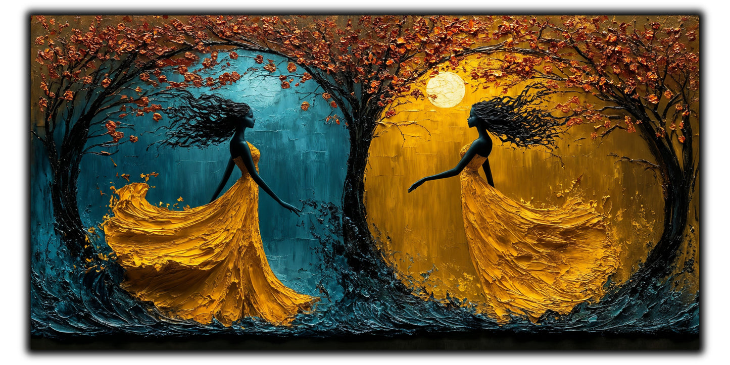 Tablou Sticla Securizata - Soul Petals no11