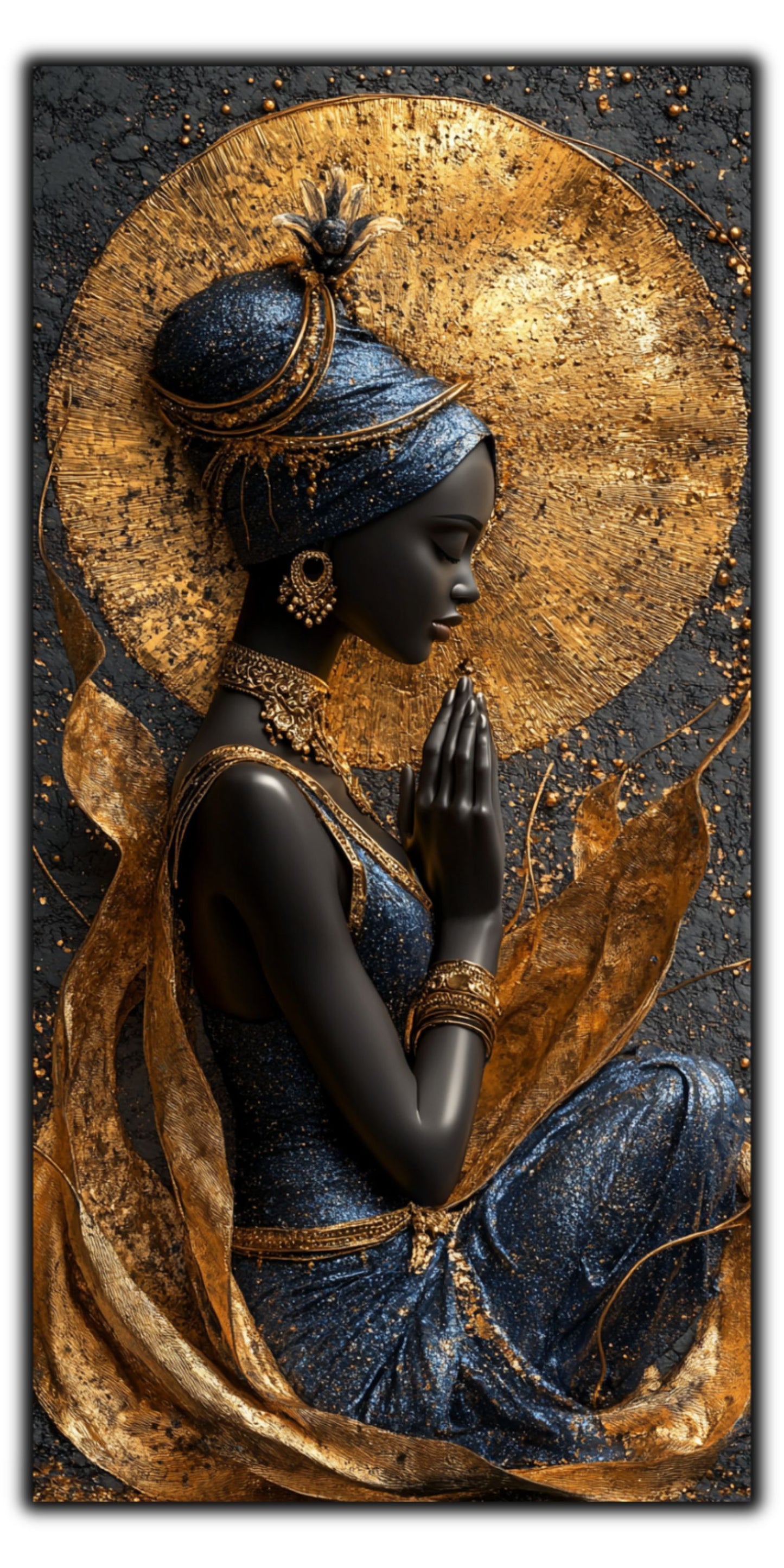 Tablou Sticla - Aurum Divinum - 13