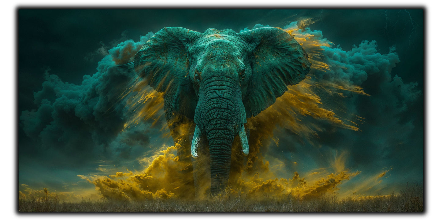 Magnific Titan - Tablou Sticla Securizata - 11