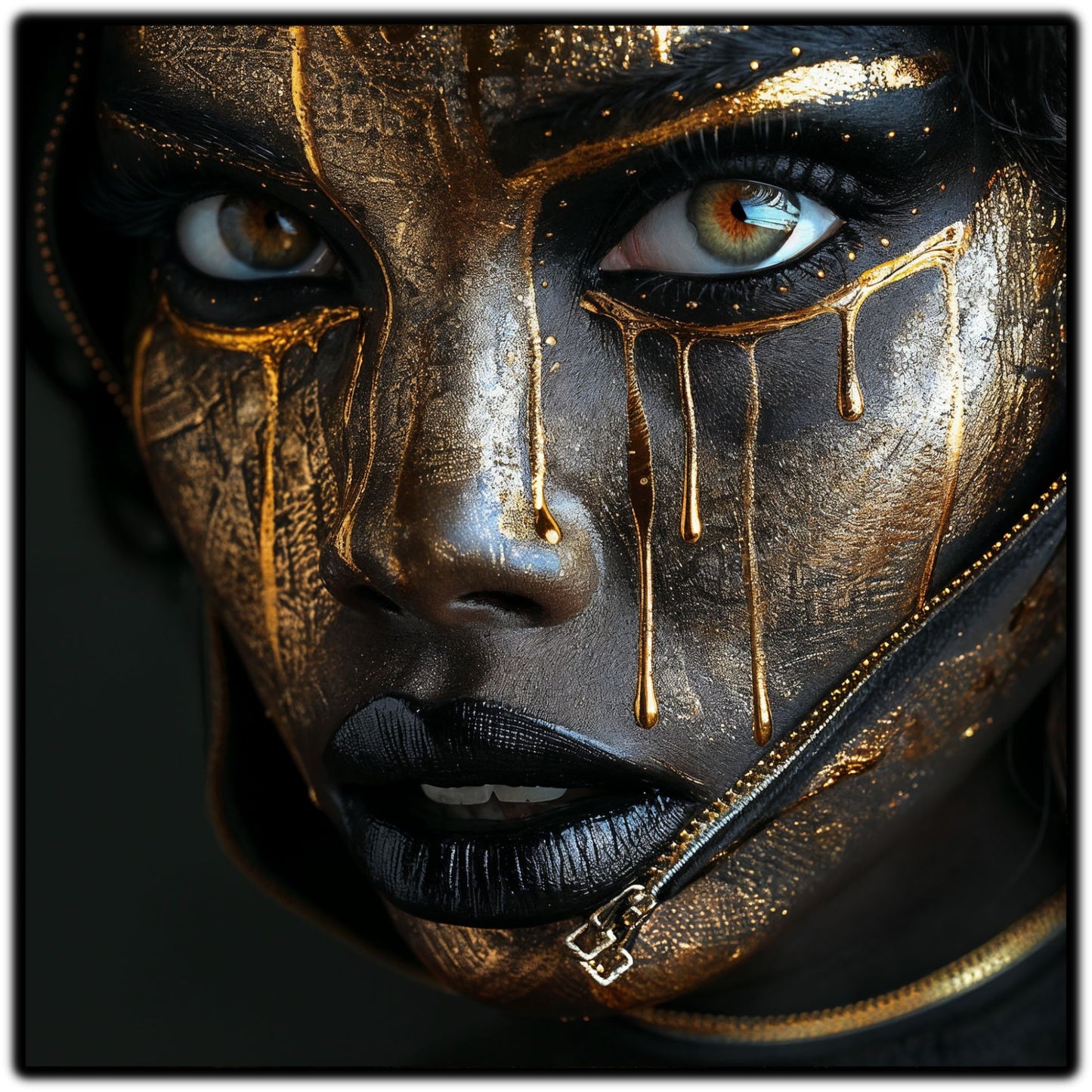 Dark Zen - Tablou Sticla Securizata - 11