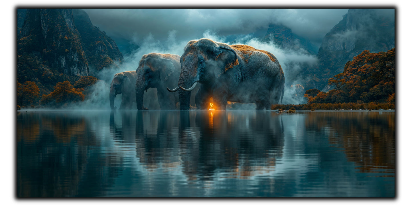 Magnific Titan - Tablou Sticla Securizata - 07