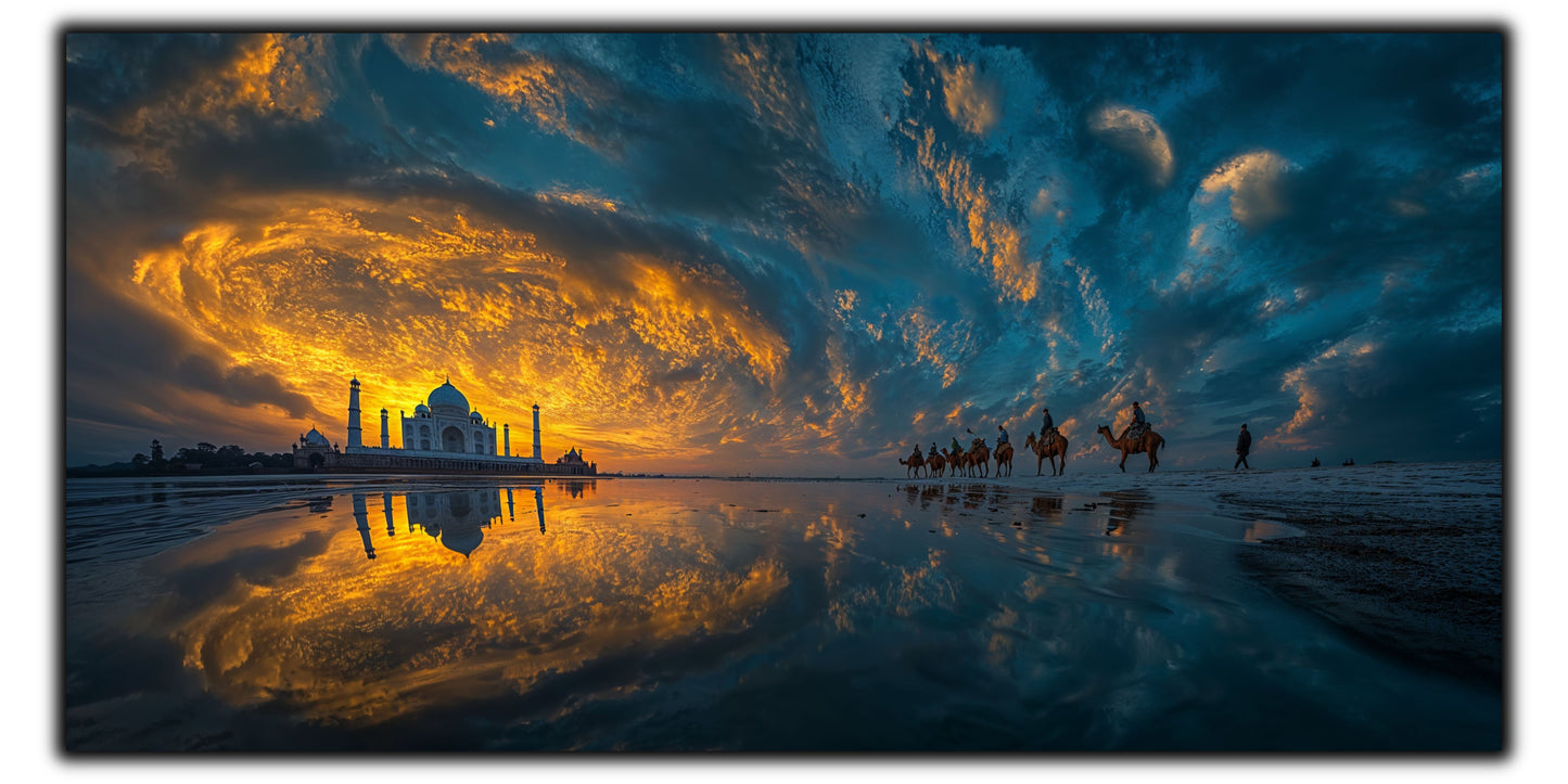 Eternal Sunset - Tablouri Decorative din Sticla - no04