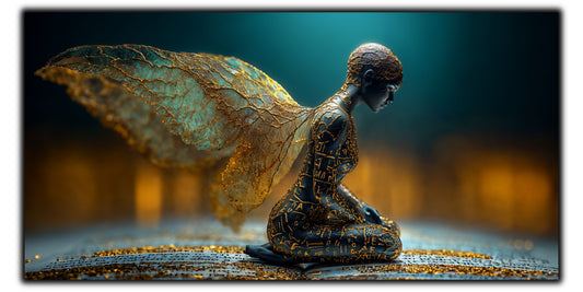 Tablou pe sticlă securizată – unicat - Silent Shatter 09