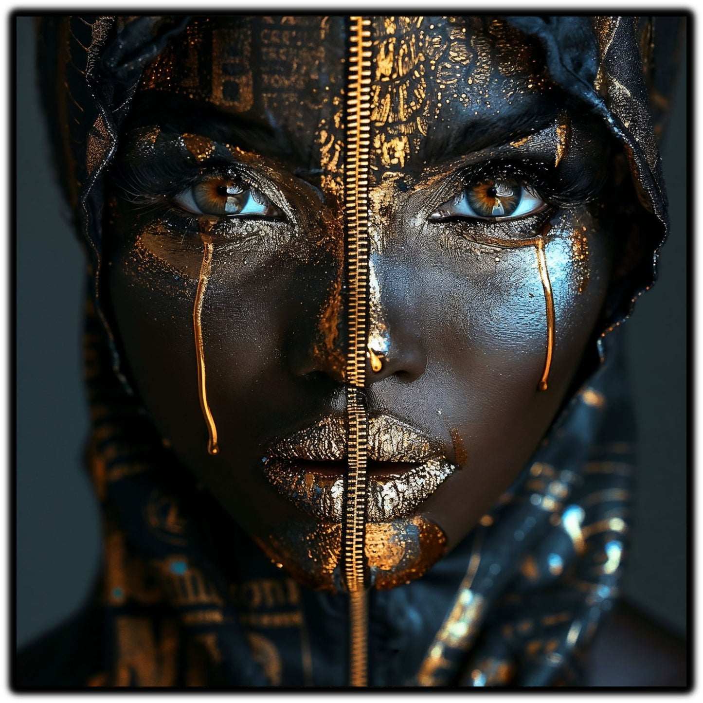 Dark Zen - Tablou Sticla Securizata - 01