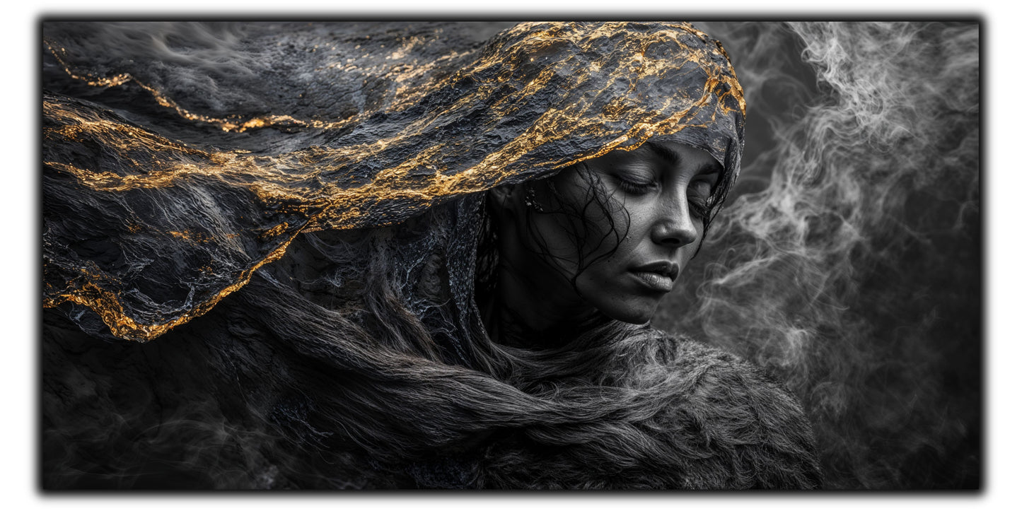 Tablou Sticla Securizata - Dark Shadows - 04