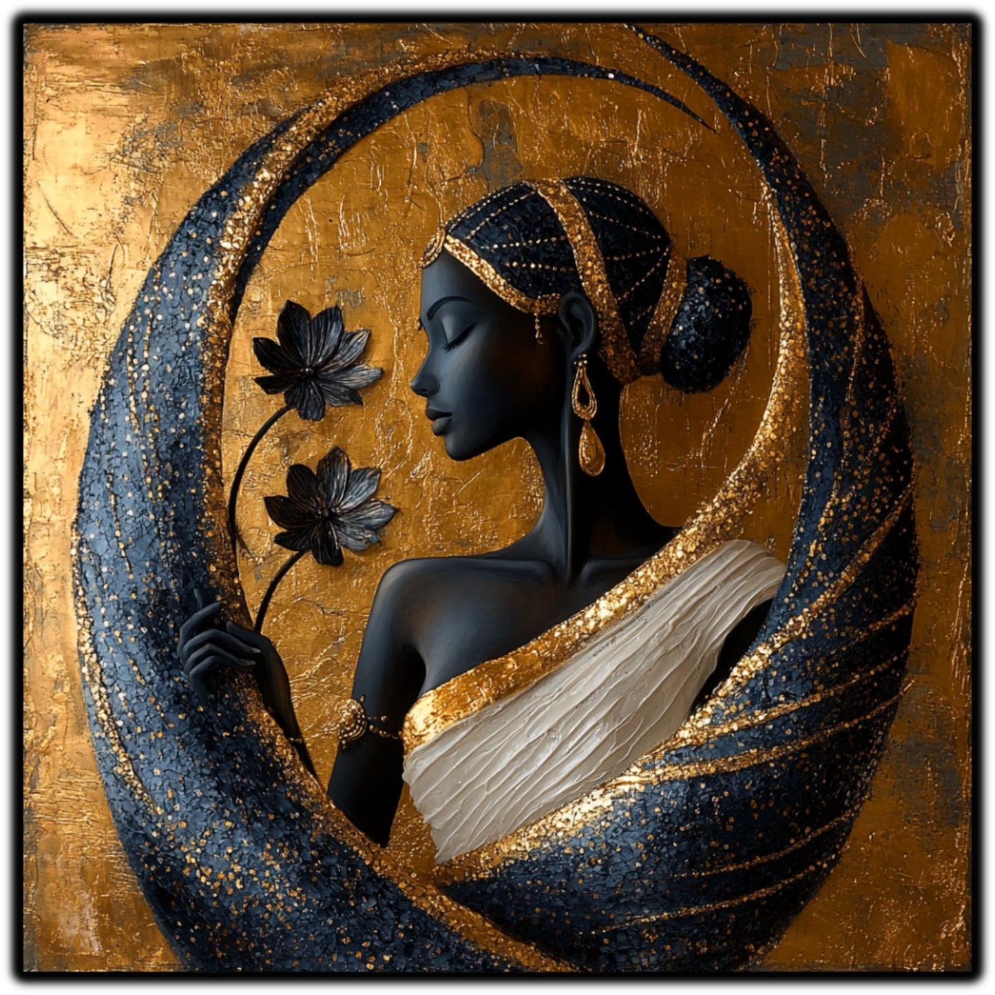 Tablou Sticla - Aurum Divinum - 06