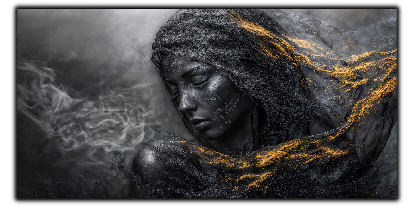 Tablou Sticla Securizata - Dark Shadows - 06