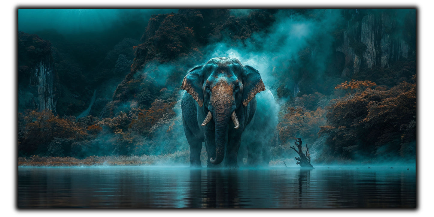 Magnific Titan - Tablou Sticla Securizata - 13