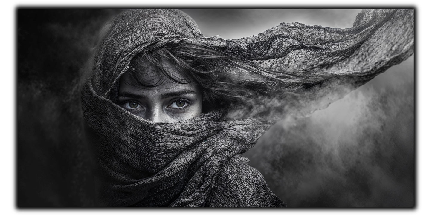 Tablou Sticla Securizata - Dark Shadows - 05