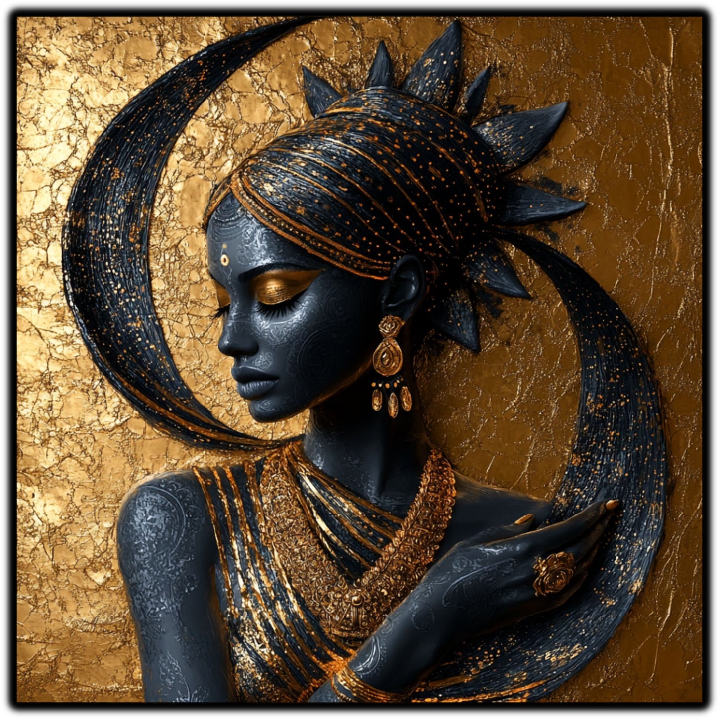 Tablou Sticla - Aurum Divinum - 04