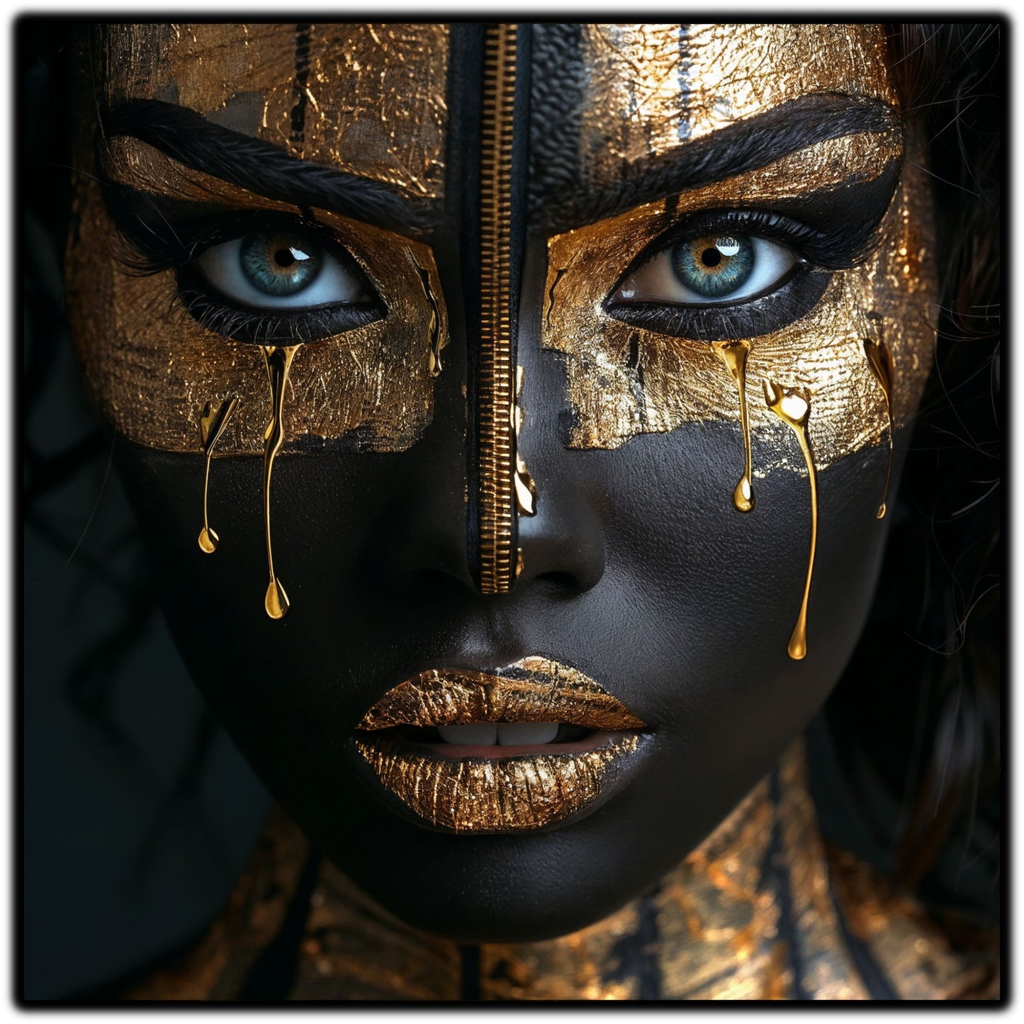 Dark Zen - Tablou Sticla Securizata - 05