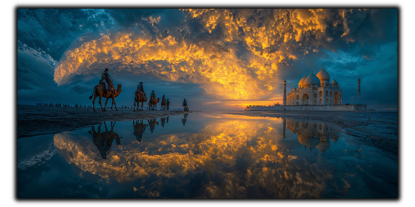 Eternal Sunset - Tablouri Decorative din Sticla - no13