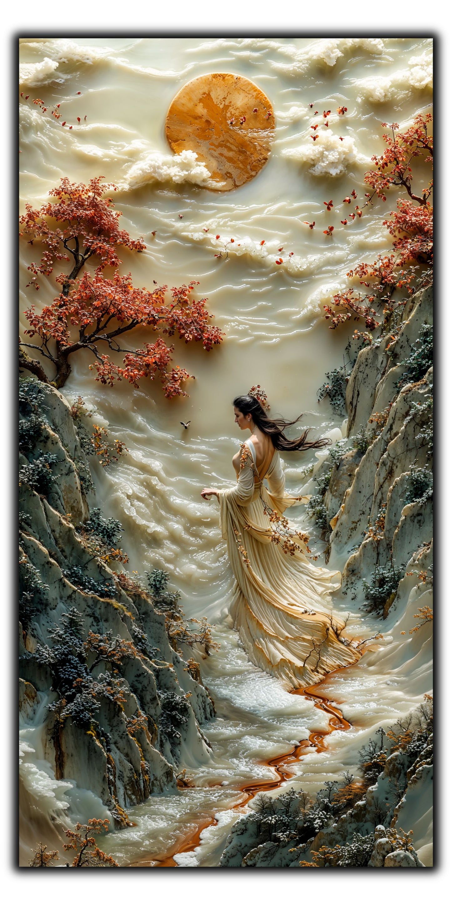 Tablou Sticla - Silk Road - 16