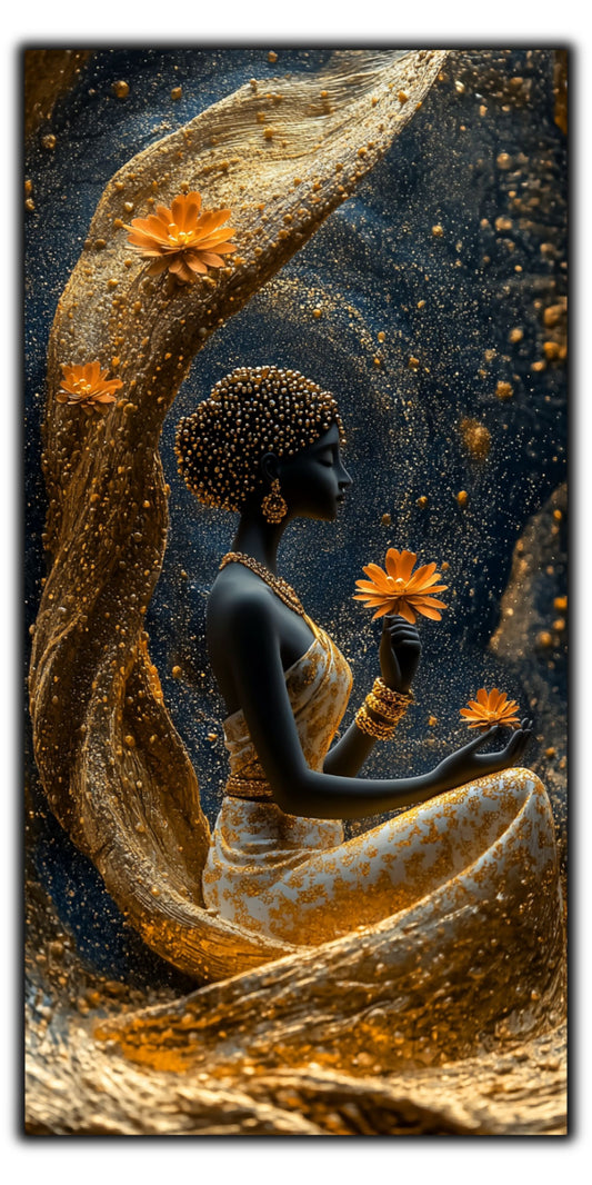 Tablou Sticla - Aurum Divinum - 19