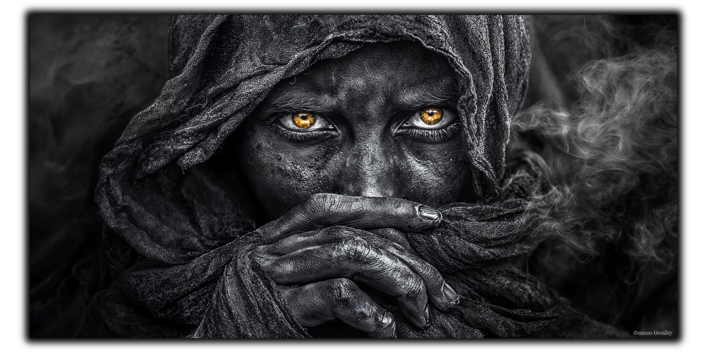 Tablou Sticla Securizata - Dark Shadows - 11