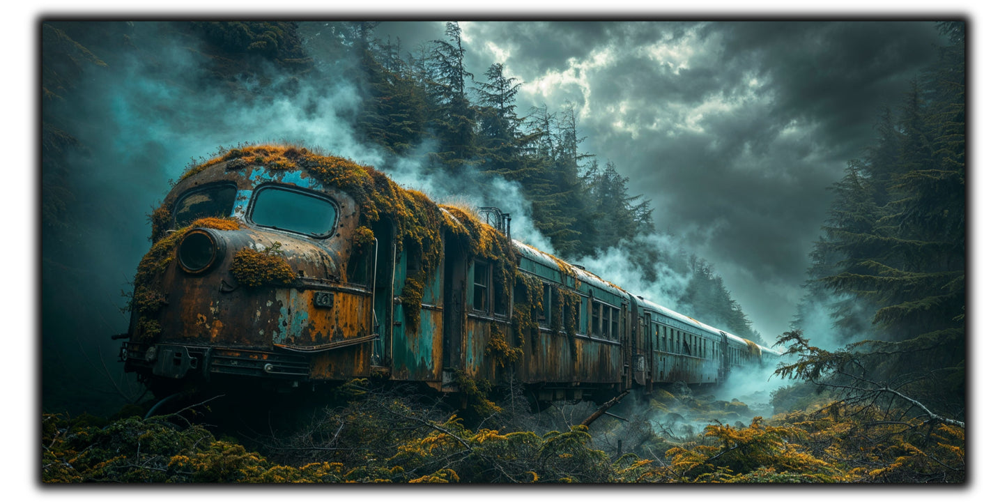 Tablou Sticla Securizata - Last Station - 17