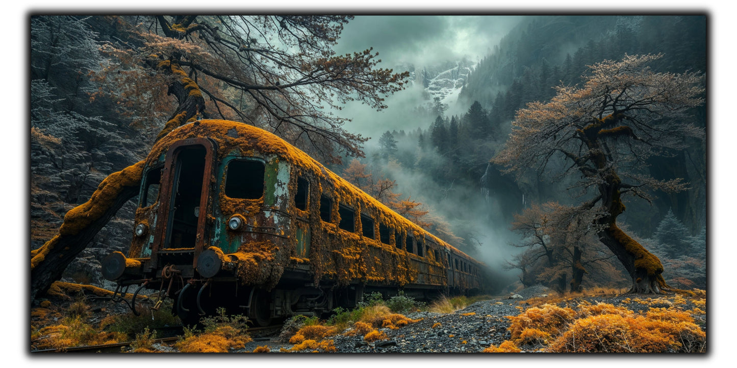 Tablou Sticla Securizata - Last Station - 18