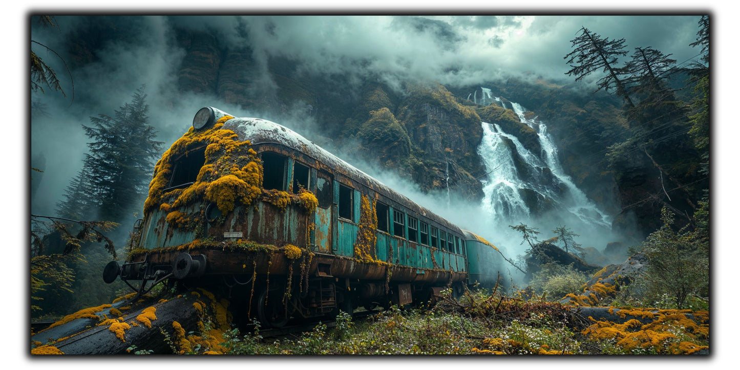 Tablou Sticla Securizata - Last Station - 19