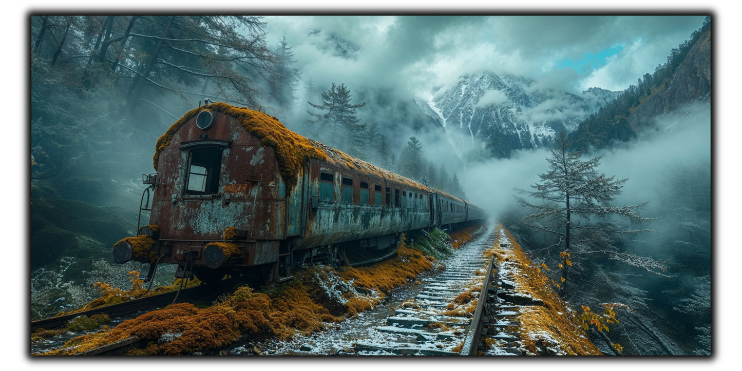 Tablou Sticla Securizata - Last Station - 16